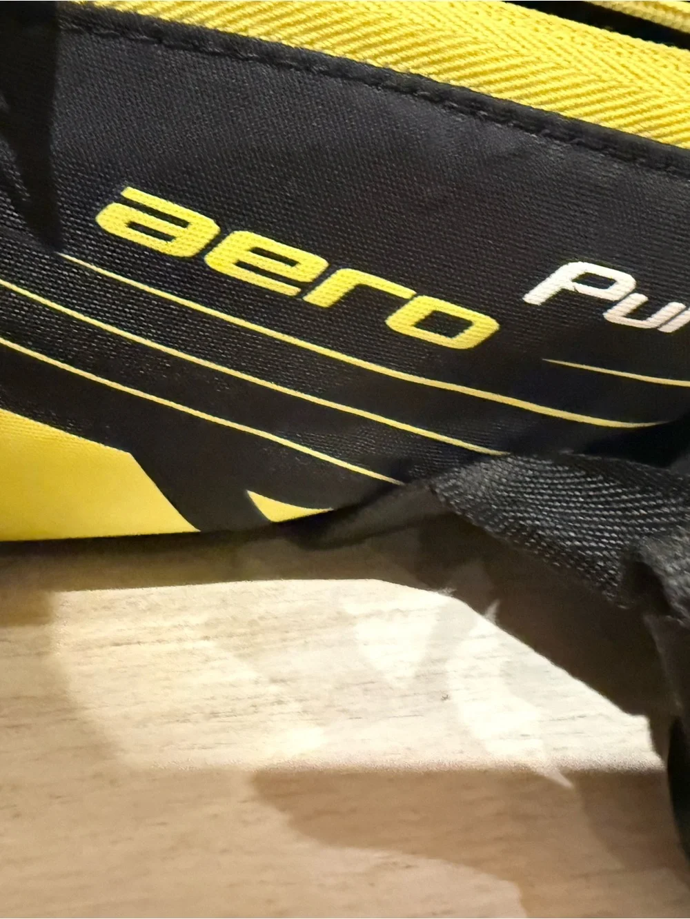 Babolat x Raphael Nader Pure Aero Backpack Tennis Bag - Black & Yellow